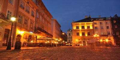 Wycieczka po rynku we Lwowie